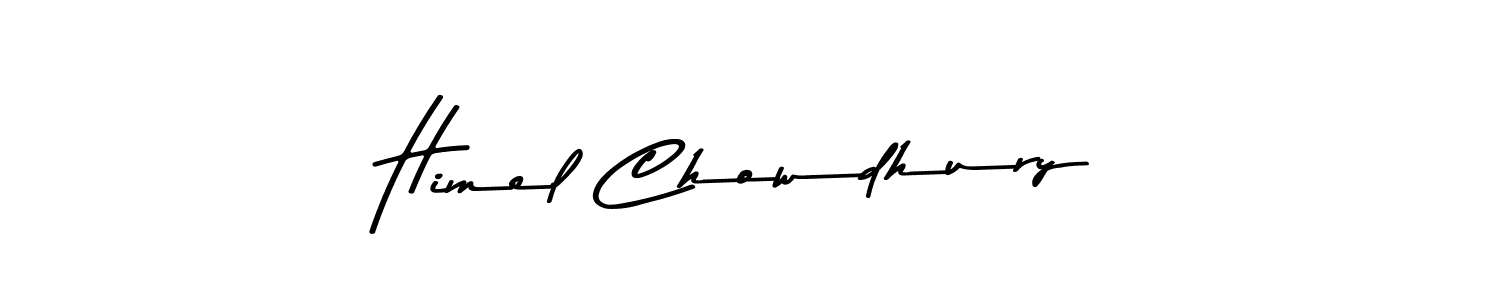 This is the best signature style for the Himel Chowdhury name. Also you like these signature font (Asem Kandis PERSONAL USE). Mix name signature. Himel Chowdhury signature style 9 images and pictures png