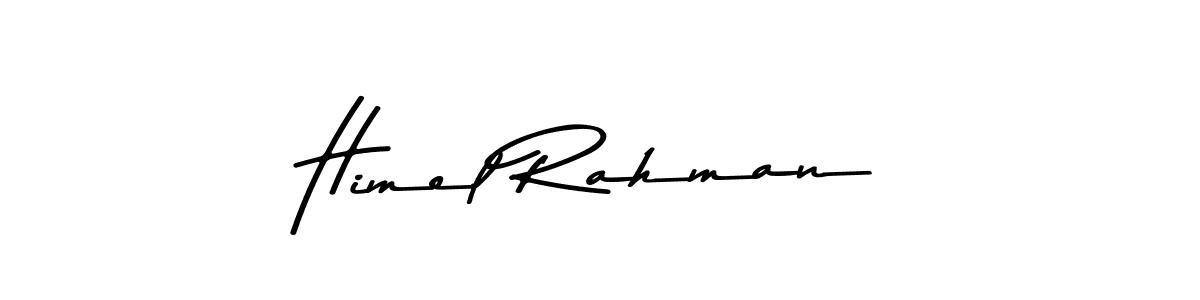 You should practise on your own different ways (Asem Kandis PERSONAL USE) to write your name (Himel Rahman) in signature. don't let someone else do it for you. Himel Rahman signature style 9 images and pictures png