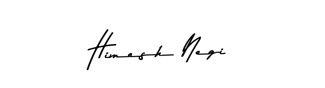 Use a signature maker to create a handwritten signature online. With this signature software, you can design (Asem Kandis PERSONAL USE) your own signature for name Himesh Negi. Himesh Negi signature style 9 images and pictures png