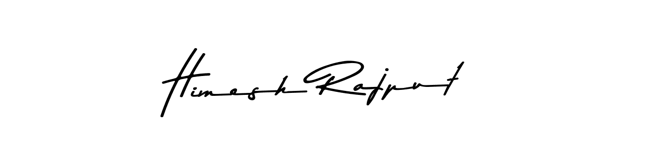 Use a signature maker to create a handwritten signature online. With this signature software, you can design (Asem Kandis PERSONAL USE) your own signature for name Himesh Rajput. Himesh Rajput signature style 9 images and pictures png