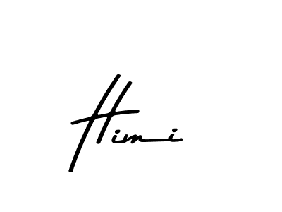 Create a beautiful signature design for name Himi. With this signature (Asem Kandis PERSONAL USE) fonts, you can make a handwritten signature for free. Himi signature style 9 images and pictures png