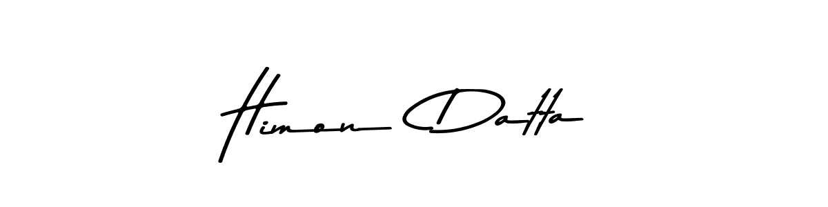 Similarly Asem Kandis PERSONAL USE is the best handwritten signature design. Signature creator online .You can use it as an online autograph creator for name Himon  Datta. Himon  Datta signature style 9 images and pictures png