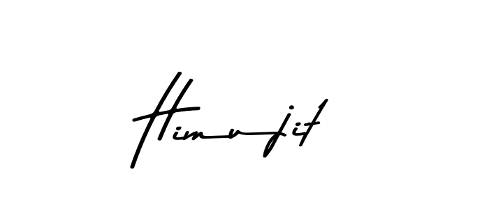 Create a beautiful signature design for name Himujit. With this signature (Asem Kandis PERSONAL USE) fonts, you can make a handwritten signature for free. Himujit signature style 9 images and pictures png