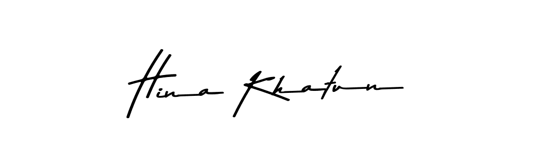 You should practise on your own different ways (Asem Kandis PERSONAL USE) to write your name (Hina Khatun) in signature. don't let someone else do it for you. Hina Khatun signature style 9 images and pictures png