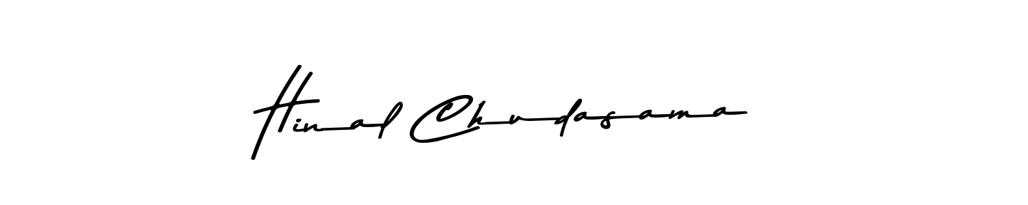 Make a beautiful signature design for name Hinal Chudasama. Use this online signature maker to create a handwritten signature for free. Hinal Chudasama signature style 9 images and pictures png