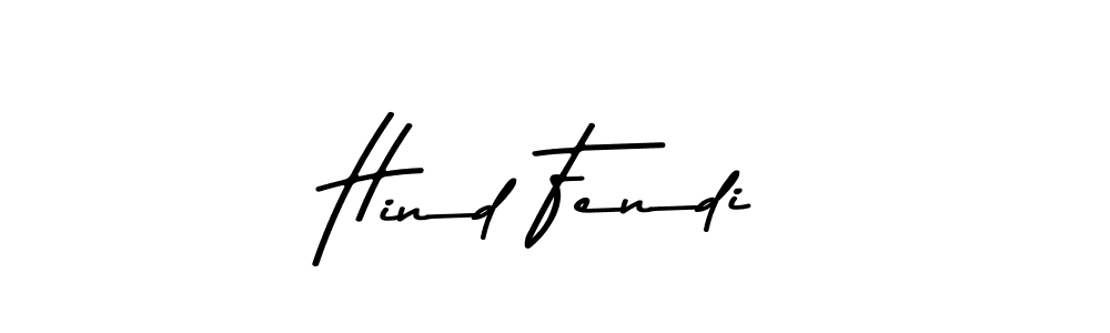 Use a signature maker to create a handwritten signature online. With this signature software, you can design (Asem Kandis PERSONAL USE) your own signature for name Hind Fendi. Hind Fendi signature style 9 images and pictures png