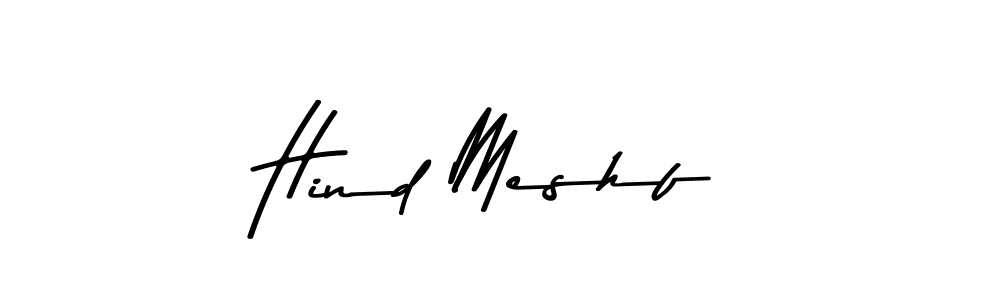 It looks lik you need a new signature style for name Hind Meshf. Design unique handwritten (Asem Kandis PERSONAL USE) signature with our free signature maker in just a few clicks. Hind Meshf signature style 9 images and pictures png