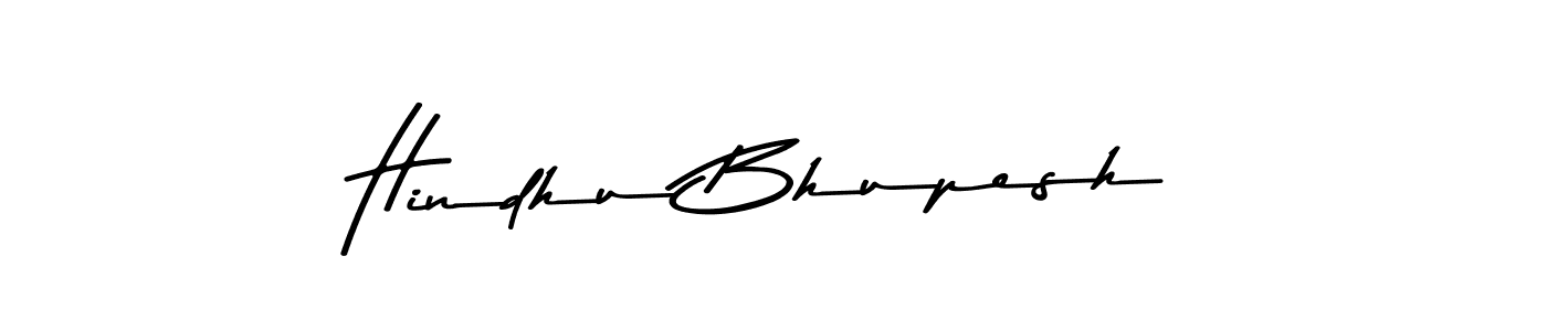 Create a beautiful signature design for name Hindhu Bhupesh. With this signature (Asem Kandis PERSONAL USE) fonts, you can make a handwritten signature for free. Hindhu Bhupesh signature style 9 images and pictures png