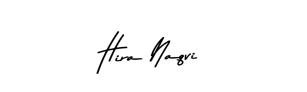 How to make Hira Naqvi name signature. Use Asem Kandis PERSONAL USE style for creating short signs online. This is the latest handwritten sign. Hira Naqvi signature style 9 images and pictures png