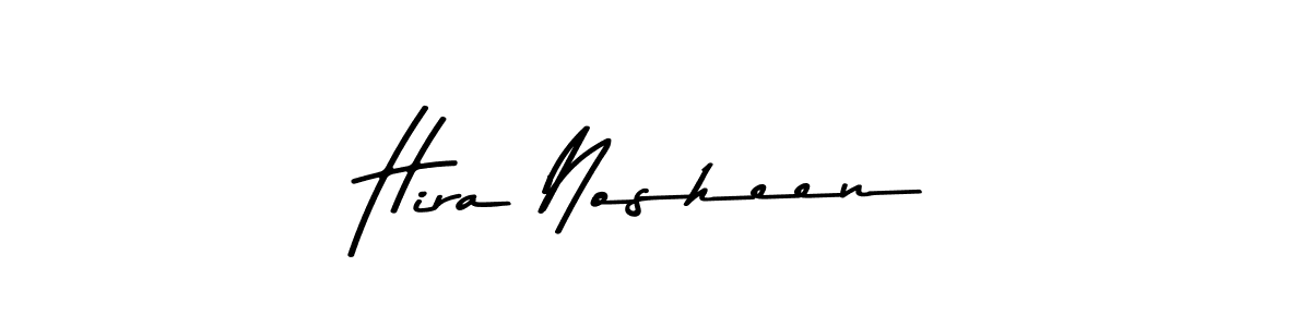 Also we have Hira Nosheen name is the best signature style. Create professional handwritten signature collection using Asem Kandis PERSONAL USE autograph style. Hira Nosheen signature style 9 images and pictures png
