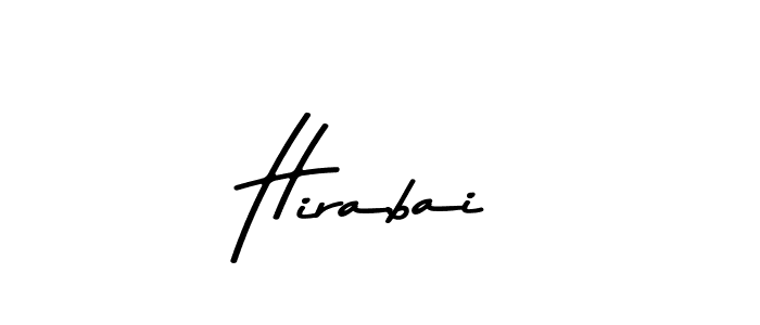Also we have Hirabai name is the best signature style. Create professional handwritten signature collection using Asem Kandis PERSONAL USE autograph style. Hirabai signature style 9 images and pictures png