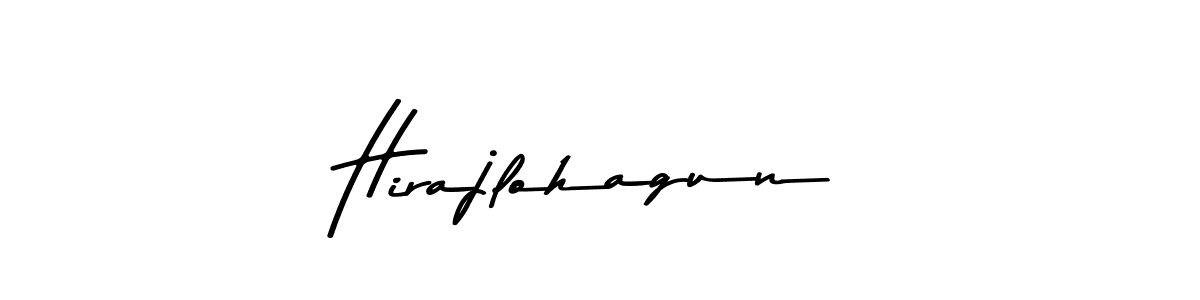 Make a beautiful signature design for name Hirajlohagun. Use this online signature maker to create a handwritten signature for free. Hirajlohagun signature style 9 images and pictures png