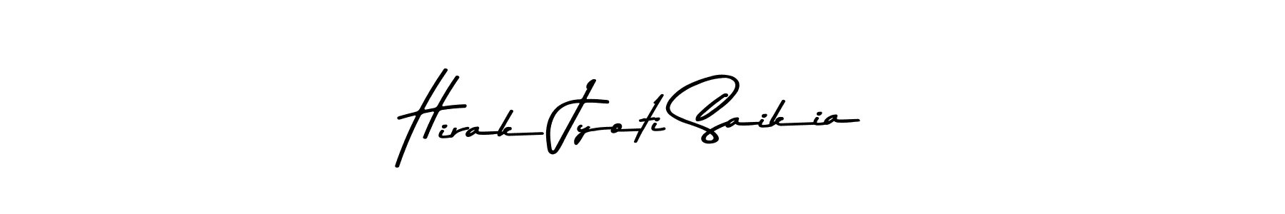 Make a beautiful signature design for name Hirak Jyoti Saikia. With this signature (Asem Kandis PERSONAL USE) style, you can create a handwritten signature for free. Hirak Jyoti Saikia signature style 9 images and pictures png