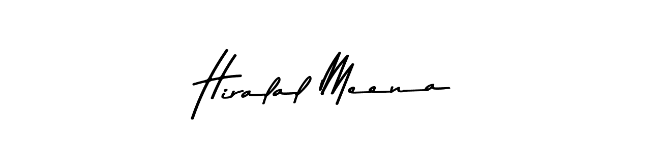 How to make Hiralal Meena signature? Asem Kandis PERSONAL USE is a professional autograph style. Create handwritten signature for Hiralal Meena name. Hiralal Meena signature style 9 images and pictures png