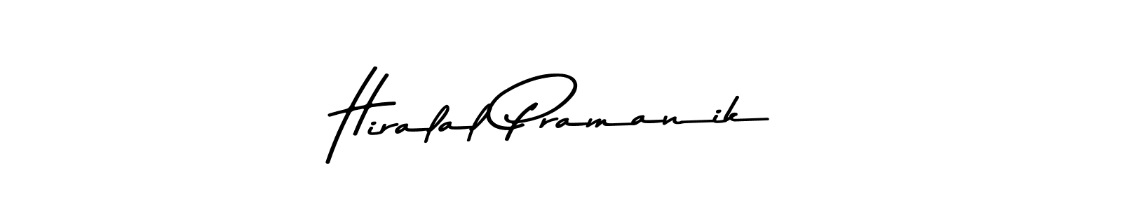 How to make Hiralal Pramanik signature? Asem Kandis PERSONAL USE is a professional autograph style. Create handwritten signature for Hiralal Pramanik name. Hiralal Pramanik signature style 9 images and pictures png