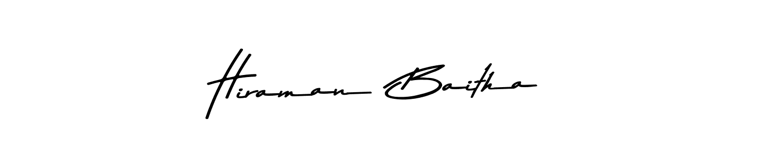 Also we have Hiraman  Baitha name is the best signature style. Create professional handwritten signature collection using Asem Kandis PERSONAL USE autograph style. Hiraman  Baitha signature style 9 images and pictures png