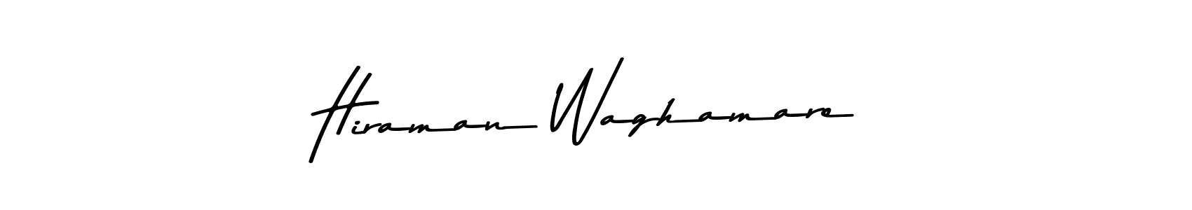 Also we have Hiraman Waghamare name is the best signature style. Create professional handwritten signature collection using Asem Kandis PERSONAL USE autograph style. Hiraman Waghamare signature style 9 images and pictures png