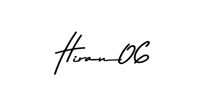 Also we have Hiran06 name is the best signature style. Create professional handwritten signature collection using Asem Kandis PERSONAL USE autograph style. Hiran06 signature style 9 images and pictures png