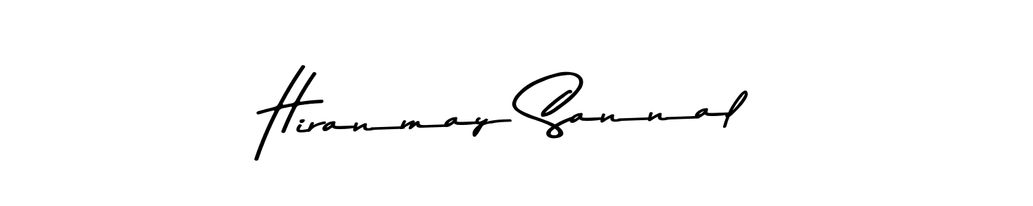 The best way (Asem Kandis PERSONAL USE) to make a short signature is to pick only two or three words in your name. The name Hiranmay Sannal include a total of six letters. For converting this name. Hiranmay Sannal signature style 9 images and pictures png