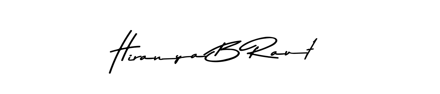 The best way (Asem Kandis PERSONAL USE) to make a short signature is to pick only two or three words in your name. The name Hiranya B Raut include a total of six letters. For converting this name. Hiranya B Raut signature style 9 images and pictures png