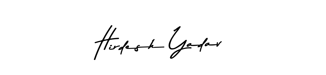 This is the best signature style for the Hirdesh Yadav name. Also you like these signature font (Asem Kandis PERSONAL USE). Mix name signature. Hirdesh Yadav signature style 9 images and pictures png