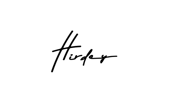 Similarly Asem Kandis PERSONAL USE is the best handwritten signature design. Signature creator online .You can use it as an online autograph creator for name Hirdey. Hirdey signature style 9 images and pictures png