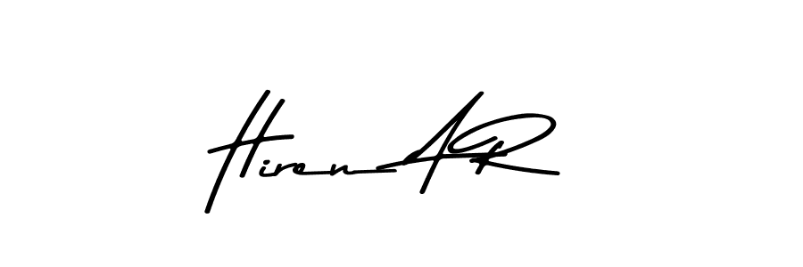 Check out images of Autograph of Hiren A R name. Actor Hiren A R Signature Style. Asem Kandis PERSONAL USE is a professional sign style online. Hiren A R signature style 9 images and pictures png