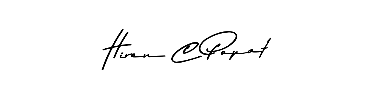 Here are the top 10 professional signature styles for the name Hiren C Popat. These are the best autograph styles you can use for your name. Hiren C Popat signature style 9 images and pictures png