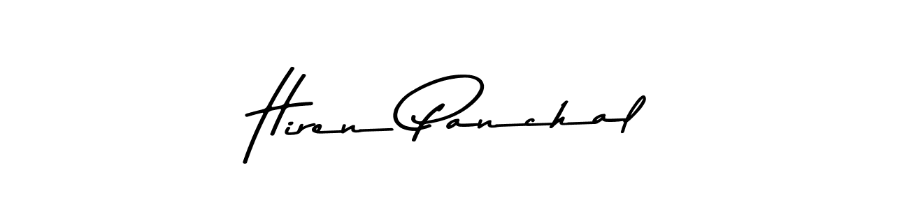 Also we have Hiren Panchal name is the best signature style. Create professional handwritten signature collection using Asem Kandis PERSONAL USE autograph style. Hiren Panchal signature style 9 images and pictures png
