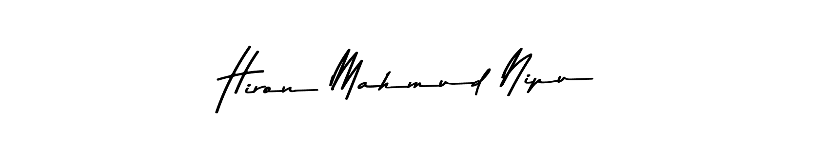 How to Draw Hiron Mahmud Nipu signature style? Asem Kandis PERSONAL USE is a latest design signature styles for name Hiron Mahmud Nipu. Hiron Mahmud Nipu signature style 9 images and pictures png