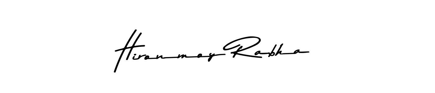 Make a beautiful signature design for name Hironmoy Rabha. With this signature (Asem Kandis PERSONAL USE) style, you can create a handwritten signature for free. Hironmoy Rabha signature style 9 images and pictures png