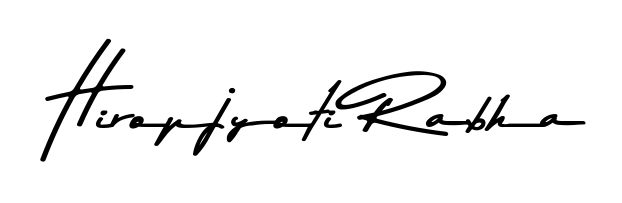 Give your name Hiropjyoti Rabha an exquisite flair with the Asem Kandis PERSONAL USE script font. Ideal for contracts, resumes, and formal letterheads. Hiropjyoti Rabha signature style 9 images and pictures png