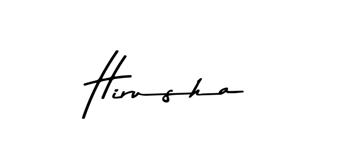 if you are searching for the best signature style for your name Hirusha. so please give up your signature search. here we have designed multiple signature styles  using Asem Kandis PERSONAL USE. Hirusha signature style 9 images and pictures png