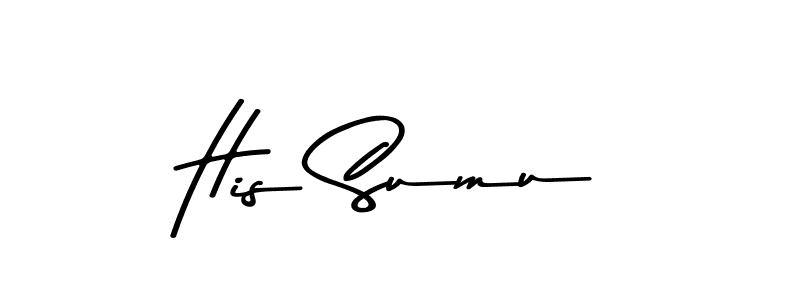 Make a beautiful signature design for name His Sumu. Use this online signature maker to create a handwritten signature for free. His Sumu signature style 9 images and pictures png