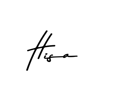 This is the best signature style for the Hisa name. Also you like these signature font (Asem Kandis PERSONAL USE). Mix name signature. Hisa signature style 9 images and pictures png