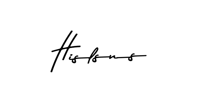 Make a beautiful signature design for name Hislsns. Use this online signature maker to create a handwritten signature for free. Hislsns signature style 9 images and pictures png