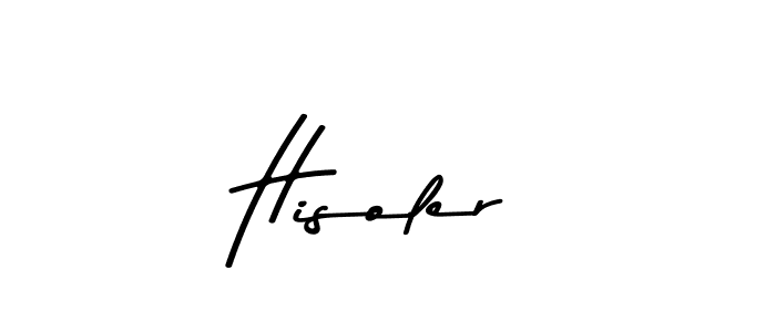 Hisoler stylish signature style. Best Handwritten Sign (Asem Kandis PERSONAL USE) for my name. Handwritten Signature Collection Ideas for my name Hisoler. Hisoler signature style 9 images and pictures png