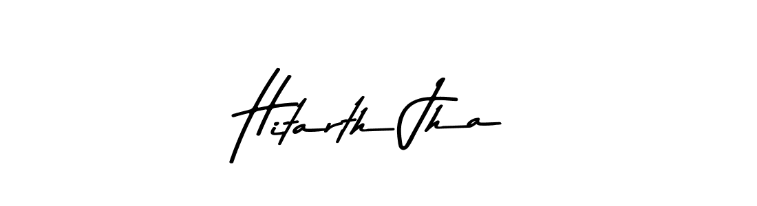 How to make Hitarth Jha signature? Asem Kandis PERSONAL USE is a professional autograph style. Create handwritten signature for Hitarth Jha name. Hitarth Jha signature style 9 images and pictures png