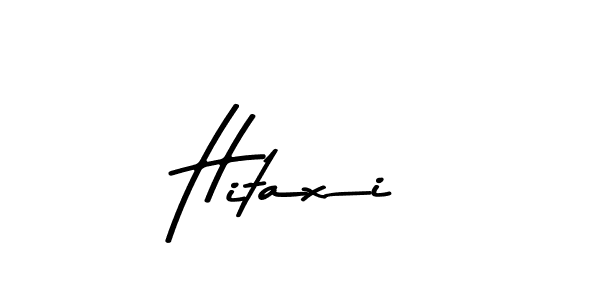 Design your own signature with our free online signature maker. With this signature software, you can create a handwritten (Asem Kandis PERSONAL USE) signature for name Hitaxi. Hitaxi signature style 9 images and pictures png