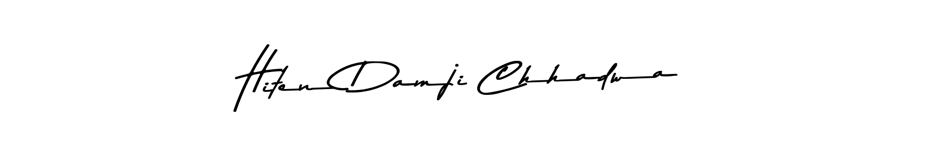 Check out images of Autograph of Hiten Damji Chhadwa name. Actor Hiten Damji Chhadwa Signature Style. Asem Kandis PERSONAL USE is a professional sign style online. Hiten Damji Chhadwa signature style 9 images and pictures png