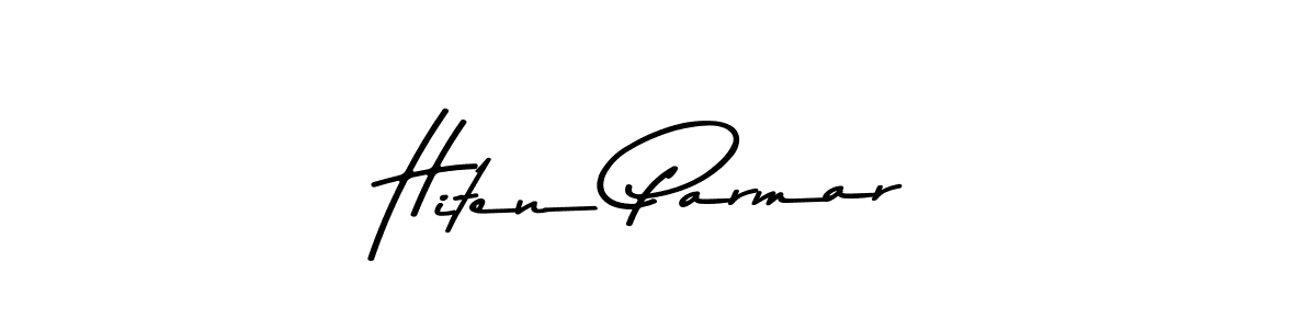 You should practise on your own different ways (Asem Kandis PERSONAL USE) to write your name (Hiten Parmar) in signature. don't let someone else do it for you. Hiten Parmar signature style 9 images and pictures png