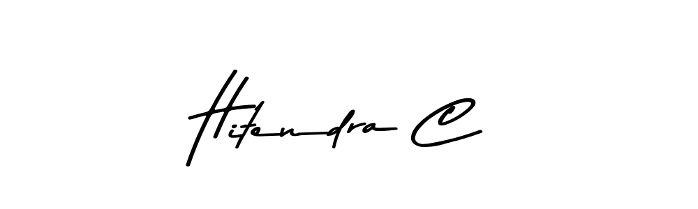 Also we have Hitendra C name is the best signature style. Create professional handwritten signature collection using Asem Kandis PERSONAL USE autograph style. Hitendra C signature style 9 images and pictures png