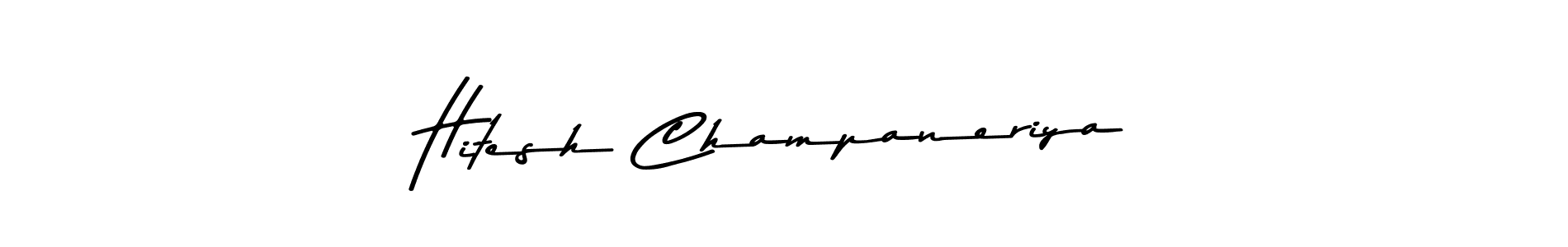 Make a beautiful signature design for name Hitesh Champaneriya. Use this online signature maker to create a handwritten signature for free. Hitesh Champaneriya signature style 9 images and pictures png