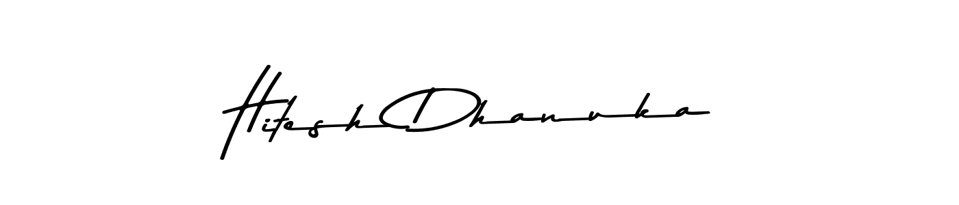 Make a beautiful signature design for name Hitesh Dhanuka. Use this online signature maker to create a handwritten signature for free. Hitesh Dhanuka signature style 9 images and pictures png