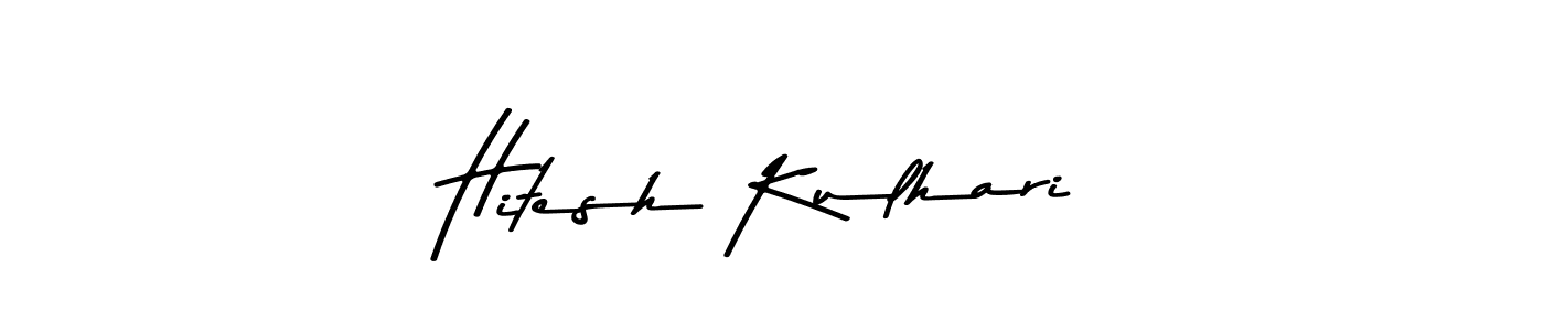 Also we have Hitesh Kulhari name is the best signature style. Create professional handwritten signature collection using Asem Kandis PERSONAL USE autograph style. Hitesh Kulhari signature style 9 images and pictures png