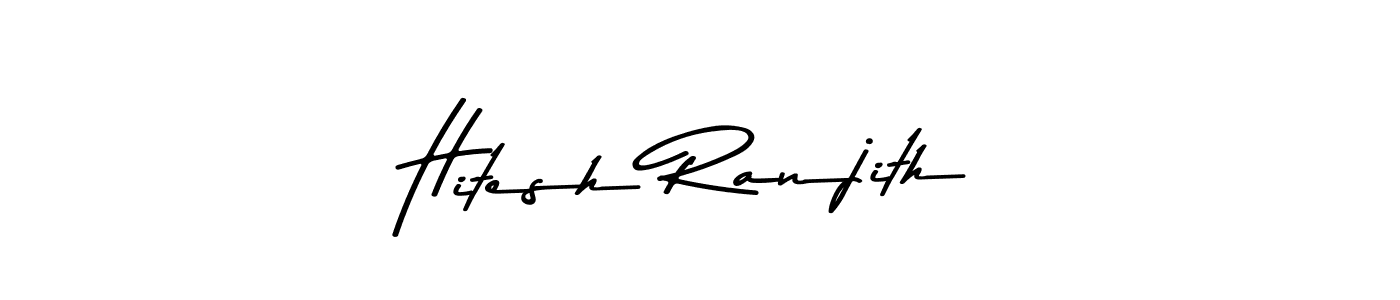 Once you've used our free online signature maker to create your best signature Asem Kandis PERSONAL USE style, it's time to enjoy all of the benefits that Hitesh Ranjith name signing documents. Hitesh Ranjith signature style 9 images and pictures png