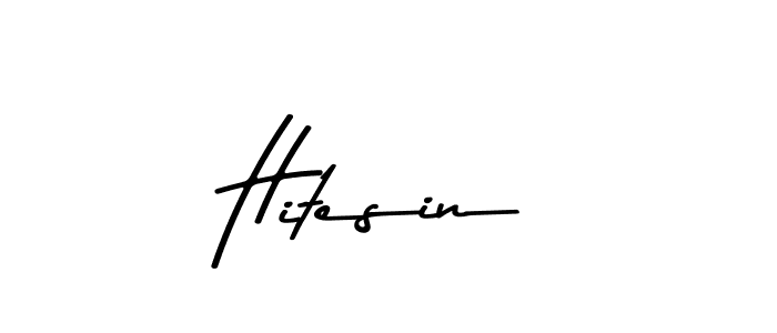 Make a beautiful signature design for name Hitesin. Use this online signature maker to create a handwritten signature for free. Hitesin signature style 9 images and pictures png