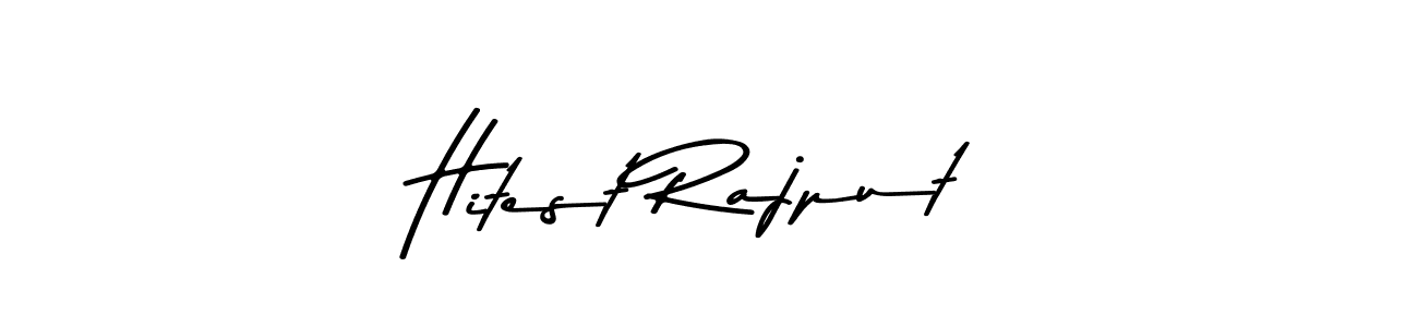 Hitest Rajput stylish signature style. Best Handwritten Sign (Asem Kandis PERSONAL USE) for my name. Handwritten Signature Collection Ideas for my name Hitest Rajput. Hitest Rajput signature style 9 images and pictures png