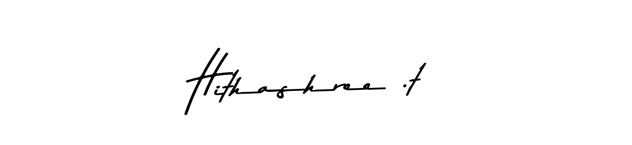 Make a beautiful signature design for name Hithashree .t. Use this online signature maker to create a handwritten signature for free. Hithashree .t signature style 9 images and pictures png