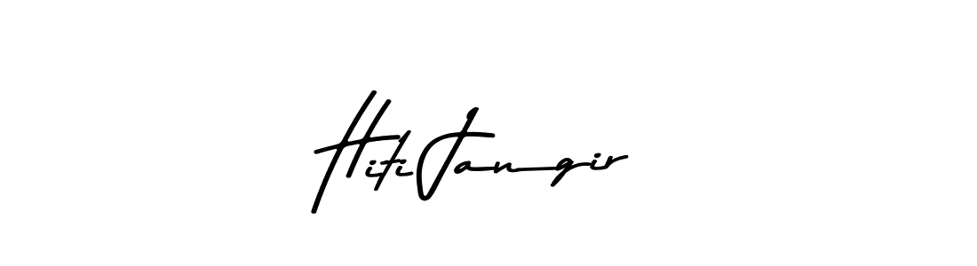 Hiti Jangir stylish signature style. Best Handwritten Sign (Asem Kandis PERSONAL USE) for my name. Handwritten Signature Collection Ideas for my name Hiti Jangir. Hiti Jangir signature style 9 images and pictures png